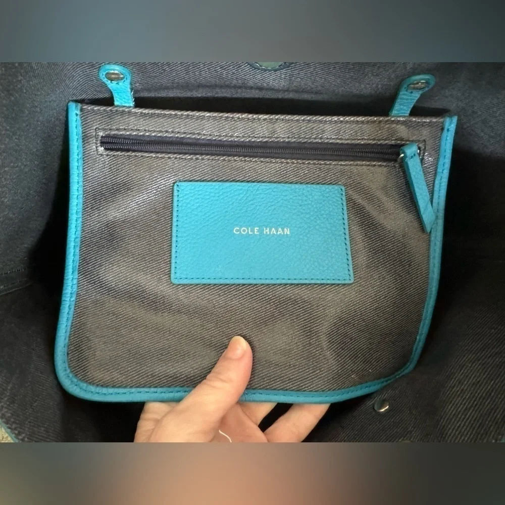 Cole Haan Beckett Leather Tote - Picture 8 of 8